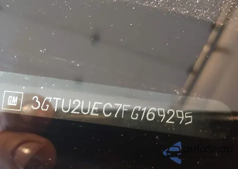 2015 GMC Sierra 1500 Sle from USA, damaged, VIN 3GTU2UEC7FG169295